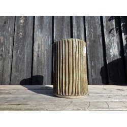 Vase Grn/brun - 19 cm